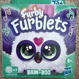 Hasbro Furby Furblets Bam-Boo with Purple and Green Accents